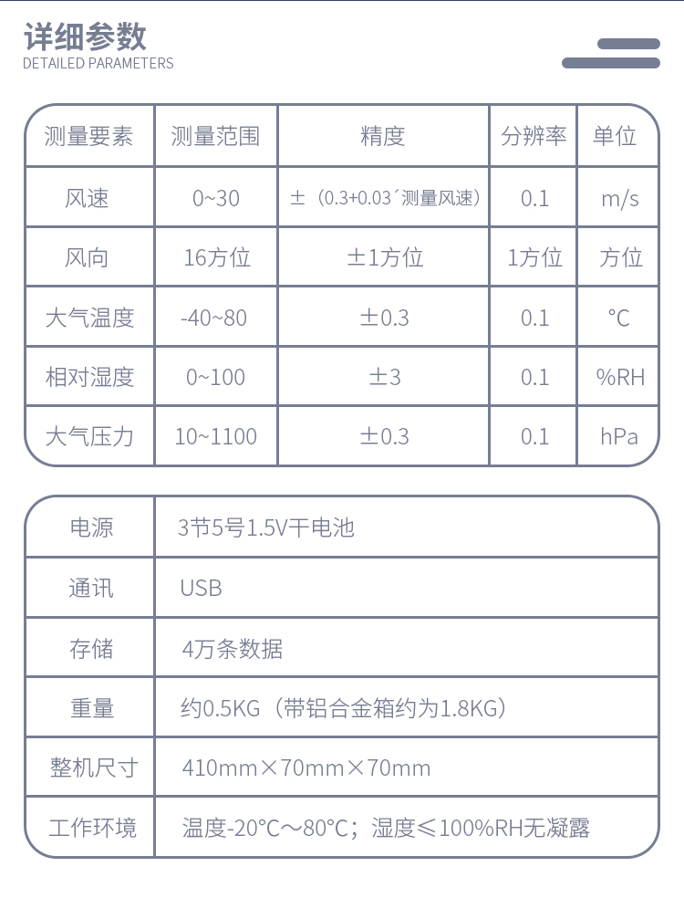 手持氣象站 手持氣象站